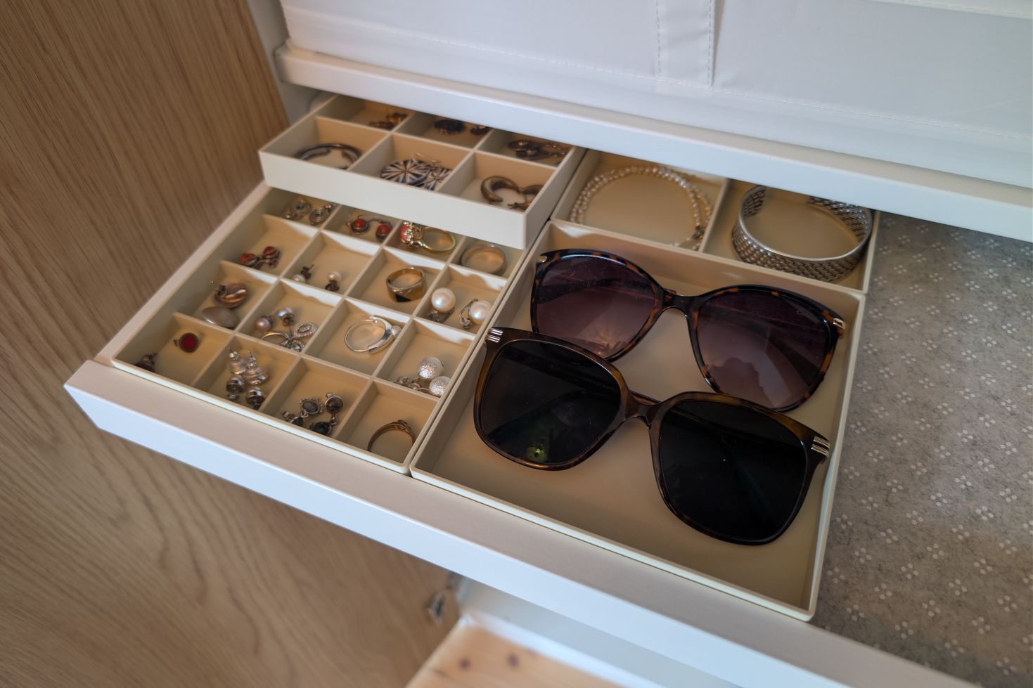 Schmuck- und Accessoireeinsatz passend für PAX KOMPLEMENT 35 cm tief
