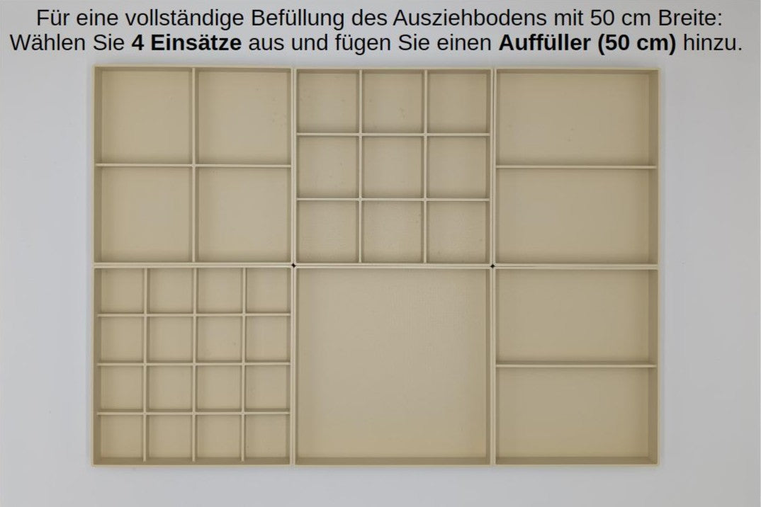 Schmuck- und Accessoireeinsatz passend für PAX KOMPLEMENT 35 cm tief